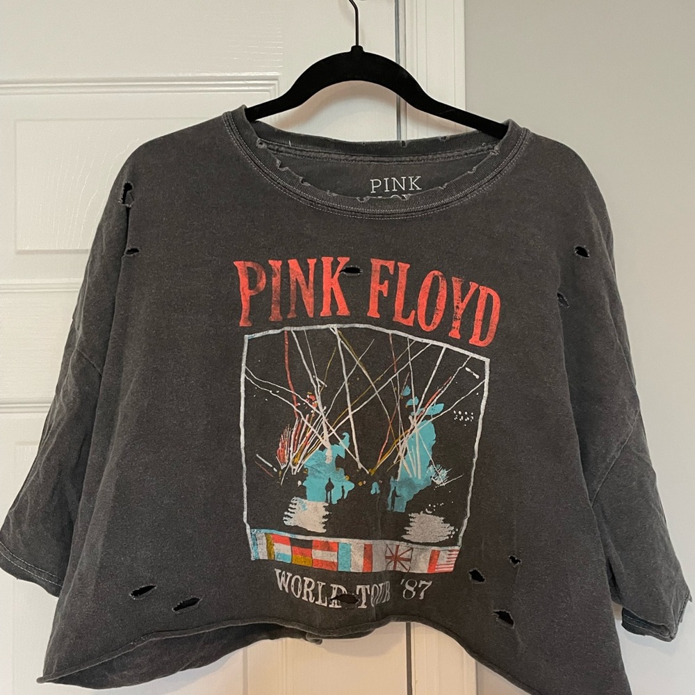 Pink Floyd Cropped Tee